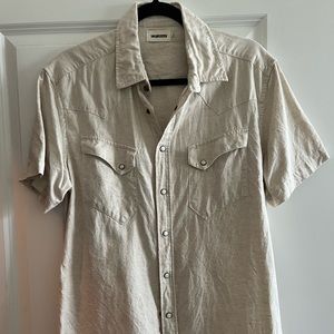 Taylor Stitch short sleeve western shirt